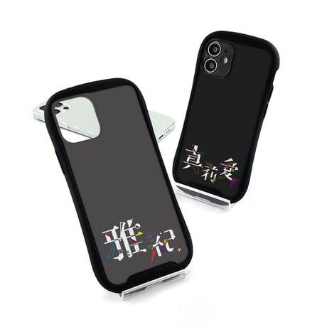 【iPhone専用グリップケース】下部プリント