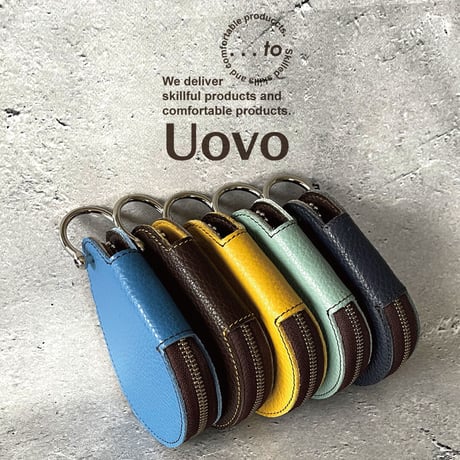 ＜受注生産商品＞【...to®】Uovo(ｳｵｳﾞｫ)　キーケース＜全5色＞