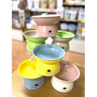脚付きフードボールみやわん バイカラーシリーズ235ml