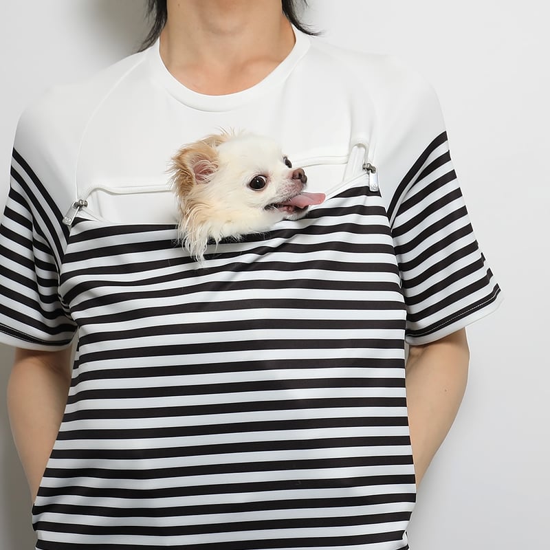 パネルボーダーハグTシャツ Lサイズ | Ohana with's STORE