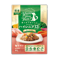 ハイシニア 13+ チキン ウェットタイプ yum yum yum！80g