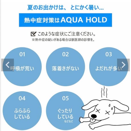 AQUA HOLD リフレッシングバンダナ