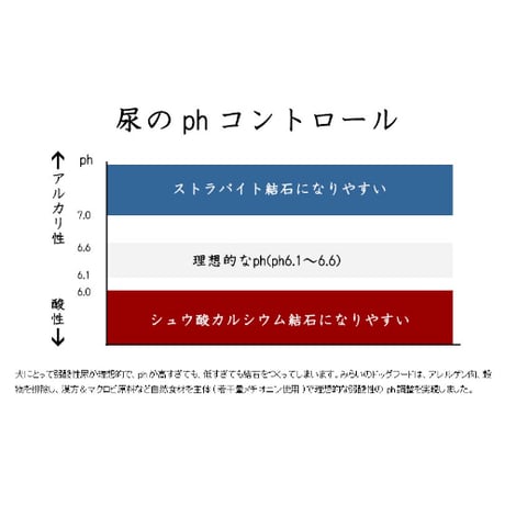 【結石・膀胱炎】和漢みらいのドッグフード