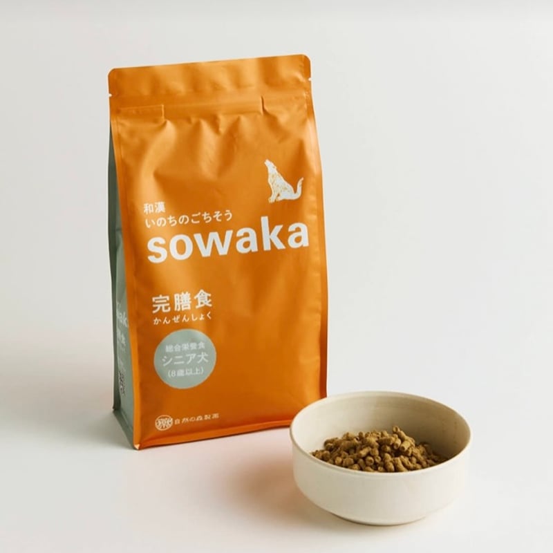 シニア犬】sowaka完膳食ドッグフード | Ohana with's STORE