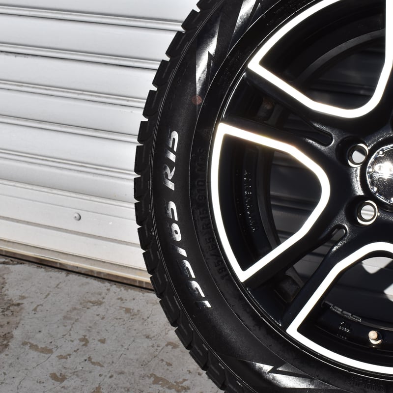 アウトレット品】カングー195/65R15スタッドレスタイヤ＆OZホイール