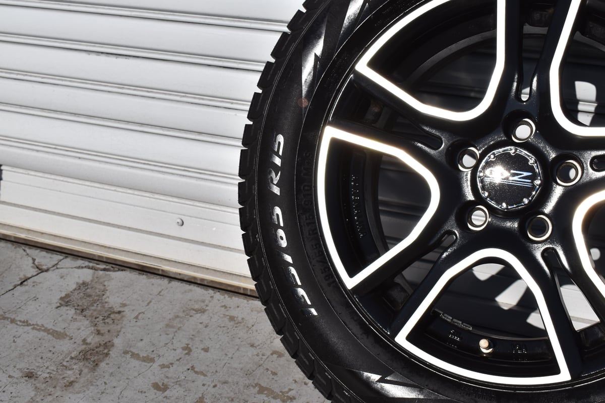 アウトレット品】カングー195/65R15スタッドレスタイヤ＆OZホイール