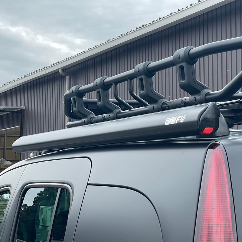 カングー2専用サイドオーニングセット/FIAMMA F35 PRO 1.8M Deep Bla