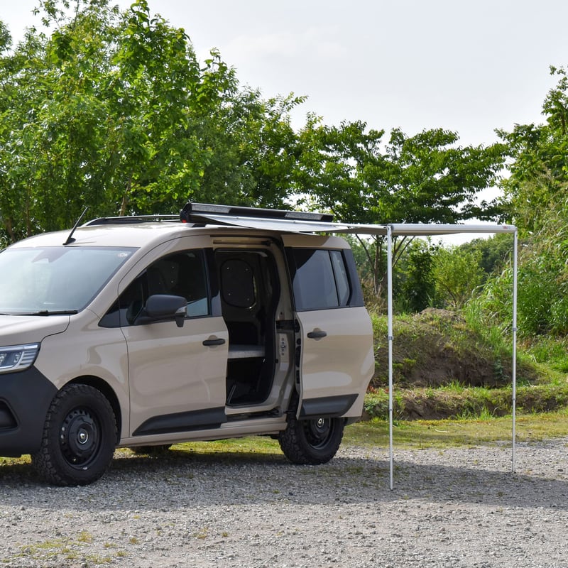 カングー3専用サイドオーニングセット/FIAMMA F35 PRO 1.8M Deep Bla