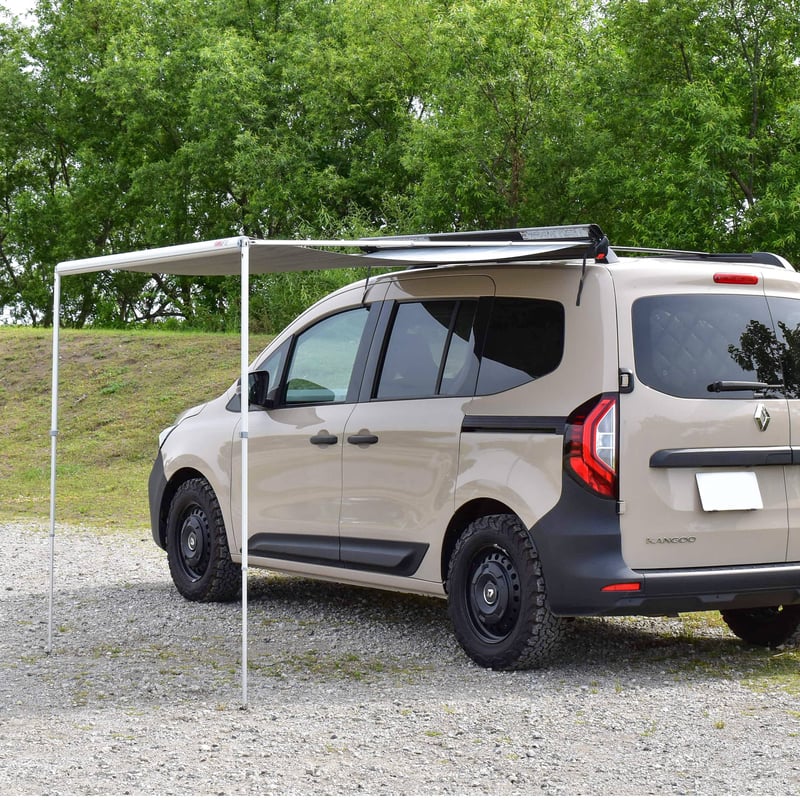 FIAMMA F35 PRO 180 カーサイド オーニング 日産 関東圏関西圏 カングー2専用サイドオーニングセット/FIAMMA F35 PRO 1.8M Deep Bla