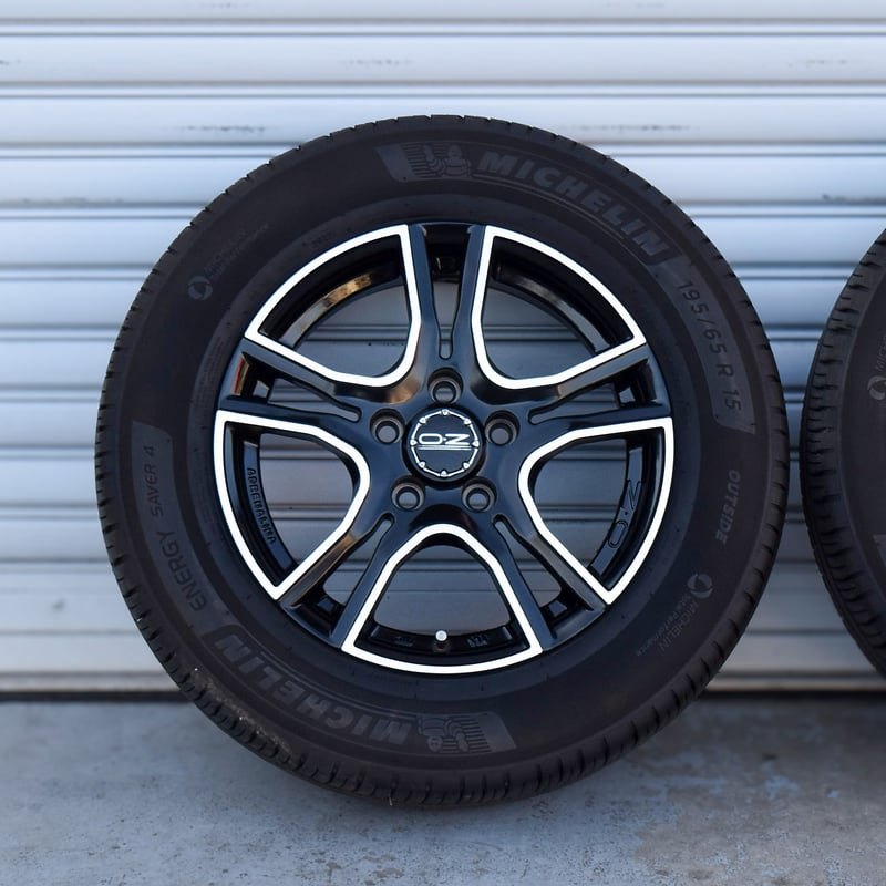 中古良品】カングーⅡ用 OZホイールタイヤセット ☆送料無料