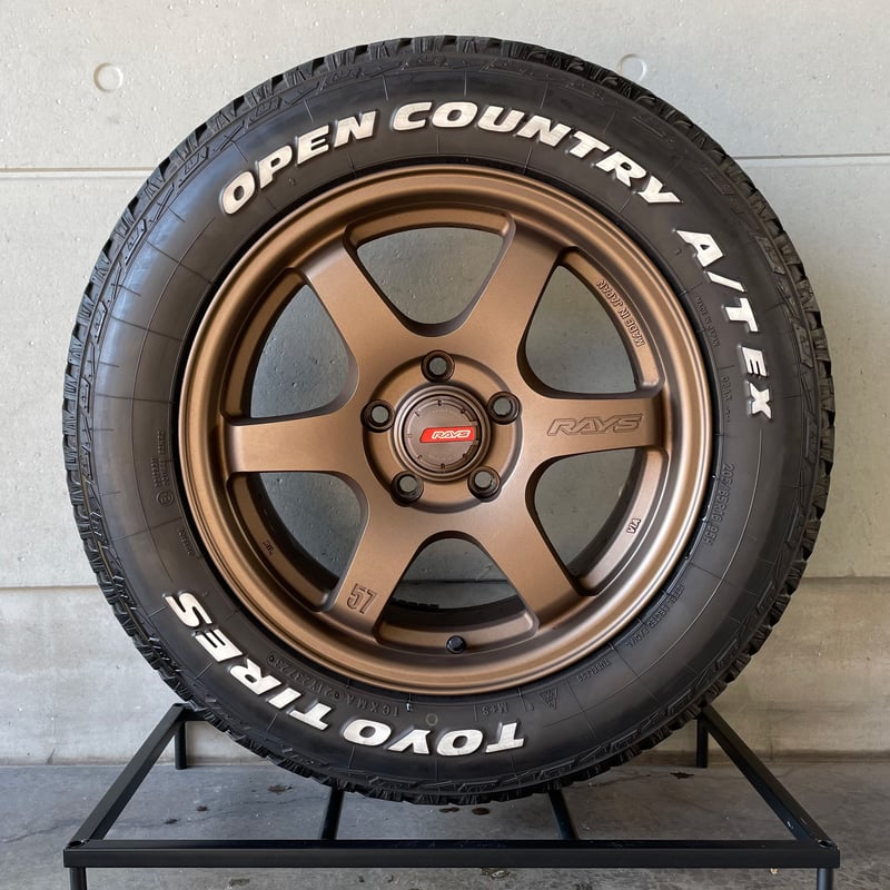 中古良品】 カングー3適合 レイズホイール×オープンカントリー タイヤ