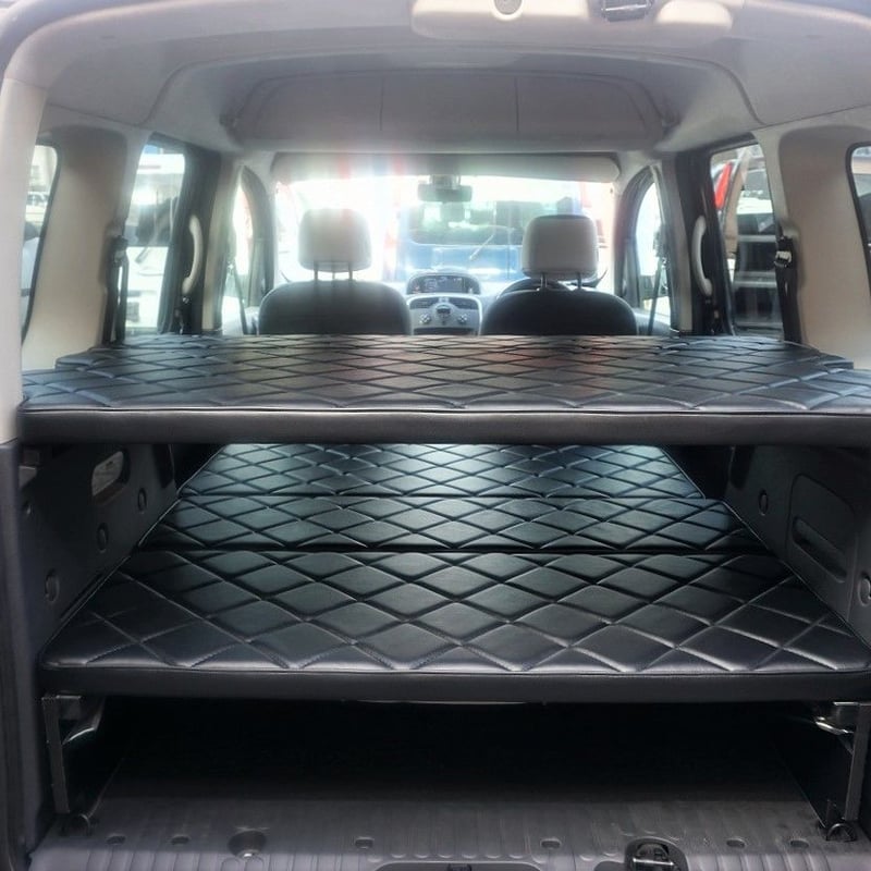【実質値下げ(送料無料)】カングー専用ベッドキット2段式 ライトブルー/ベージュ カングー2専用ベッドキット メナージュのご紹介 | News & Blog