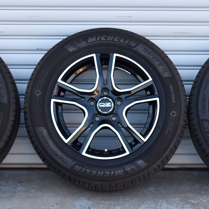 中古良品】カングーⅡ用 OZホイールタイヤセット ☆送料無料