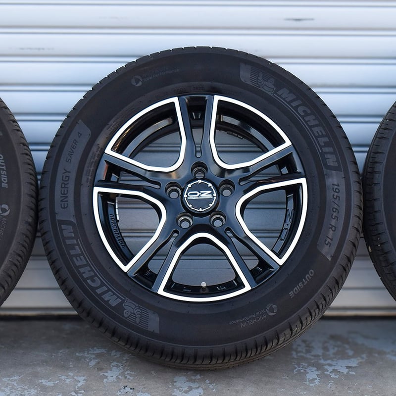 中古良品】カングーⅡ用 OZホイールタイヤセット ☆送料無料