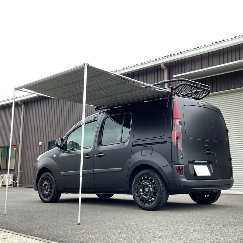 カングー2専用サイドオーニングセット/FIAMMA F35 PRO 1.8M Deep Bla