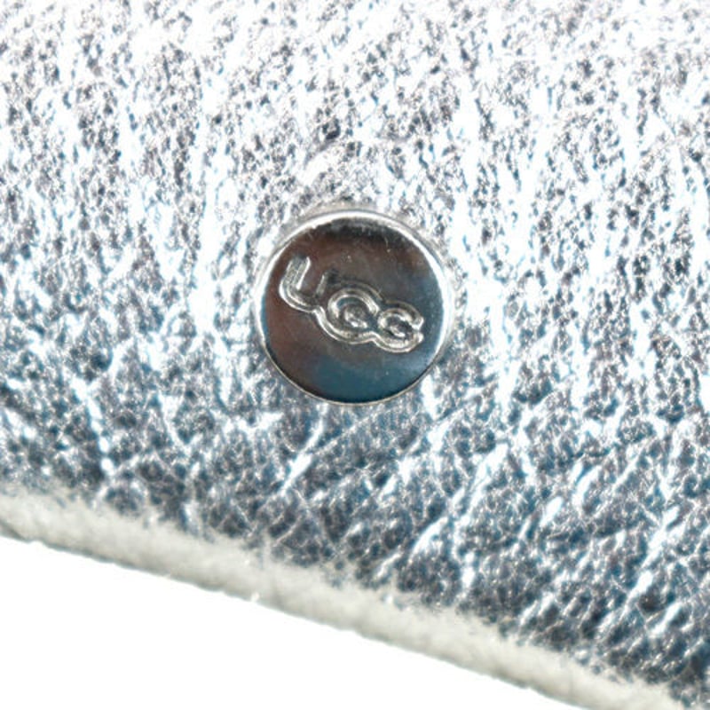 UGG KARI METALLIC SILVER スライドサンダル | GLANCEED 