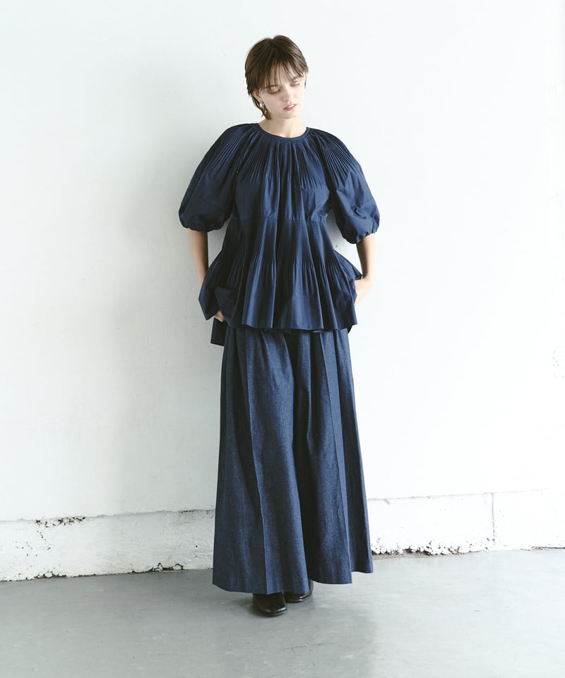 フレアーワイドパンツ | jemma.atelier 