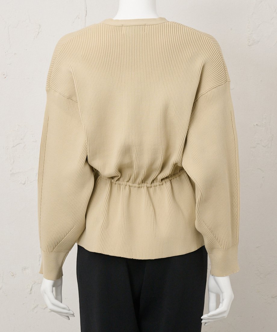 ウエストドロストカーディガン（ウォッシャブル） | jemma.atelier 