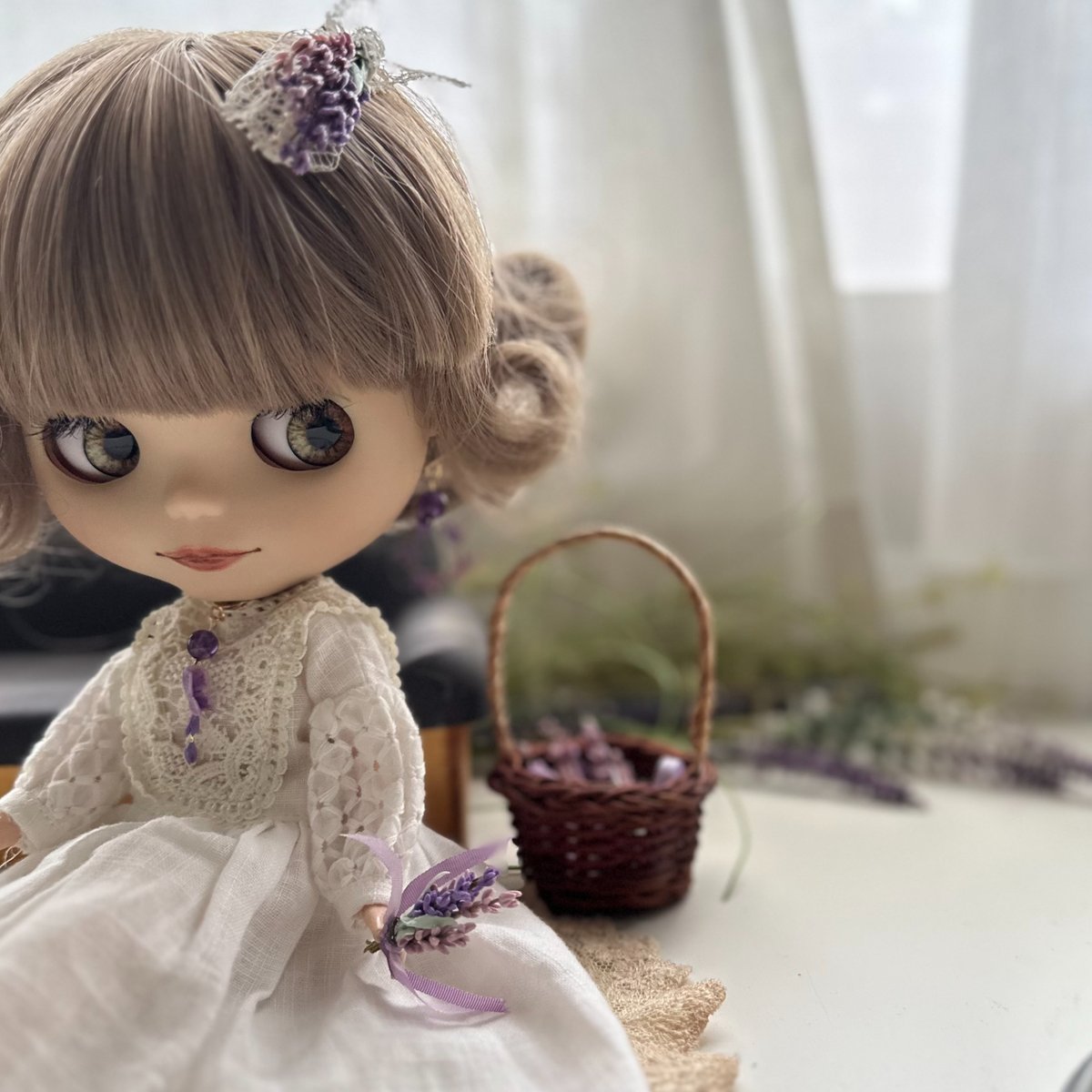 ラベンダーアクセサリー4点セット動画コンテンツ | Midget clay
