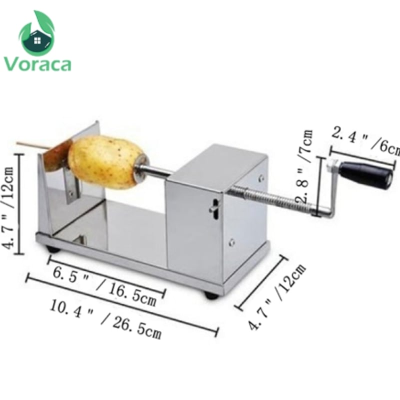 ツイストポテトスライサー 業務用 手動式 ポテトカッター フレンチ