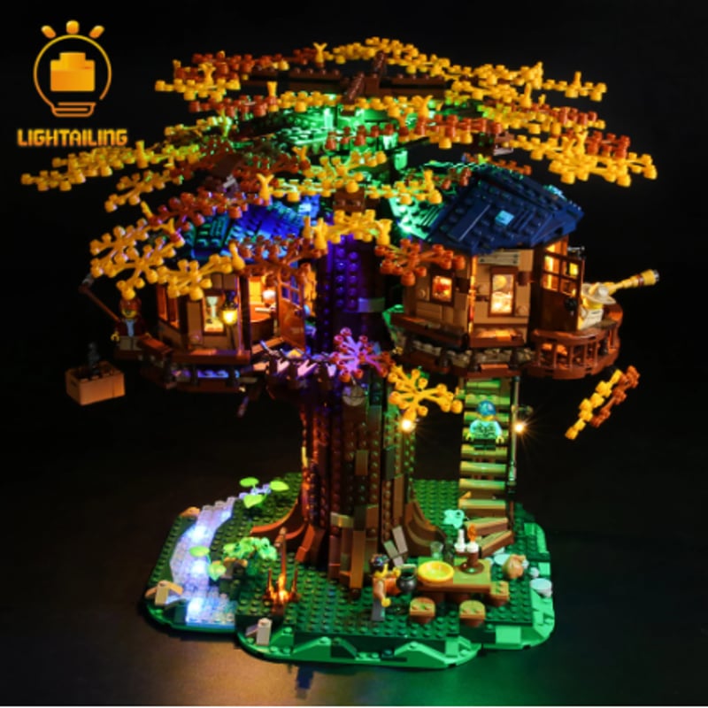 LIGHTAILING】 LEDライトセット レゴ ツリーハウス 21318 互換品 【ライ