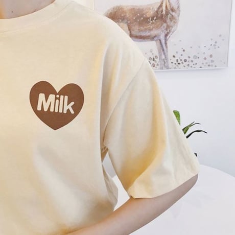 【お取り寄せ】イチゴミルク　プリントTシャツ