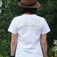 【在庫限り】nomadicaロゴT　WHITE＜10周年バージョン＞