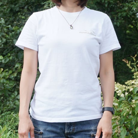 【在庫限り】nomadicaロゴT　WHITE＜10周年バージョン＞