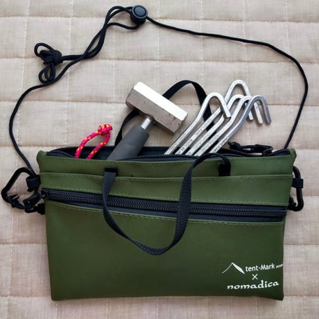 【tent-Mark DESIGNS × nomadica】ペグバッグ S