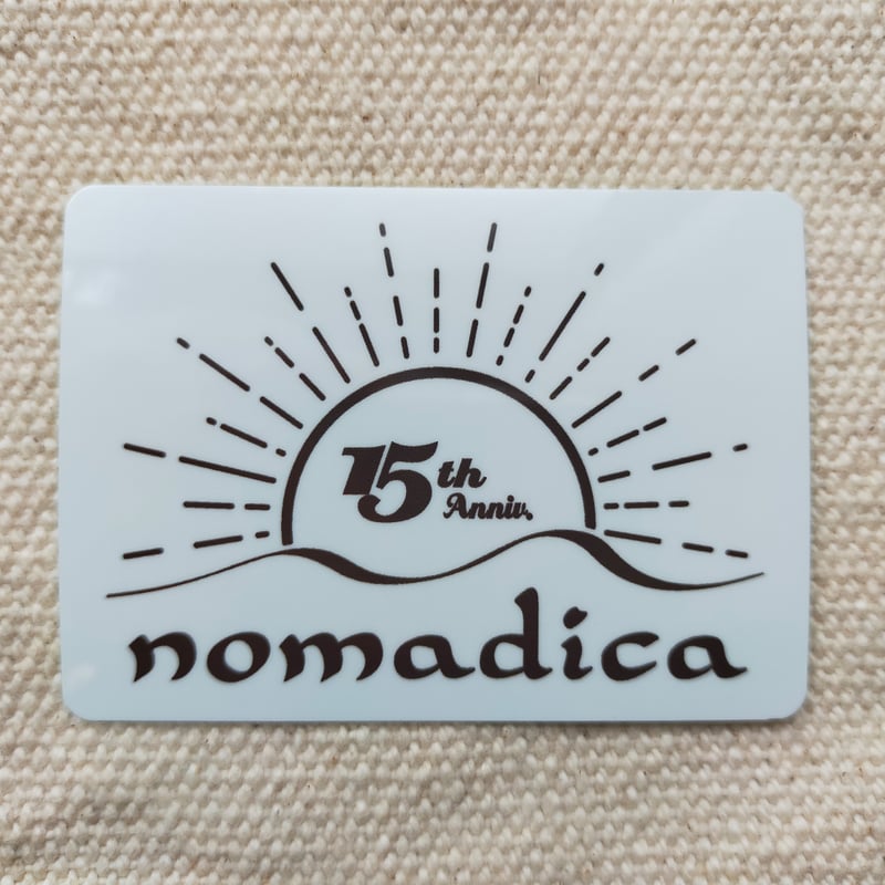 ステッカー[15周年限定デザイン01] | nomadica