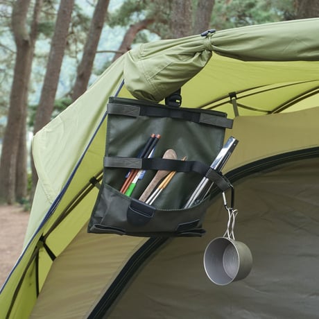 【tent-Mark DESIGNS × nomadica】カトラリーロールケース