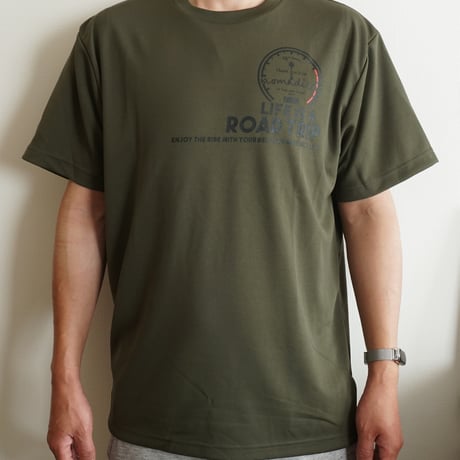 【15周年限定デザイン】クルーネックドライTシャツ（コヨーテ）