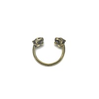 Tiger Keyring(ANTIQUE GOLD)