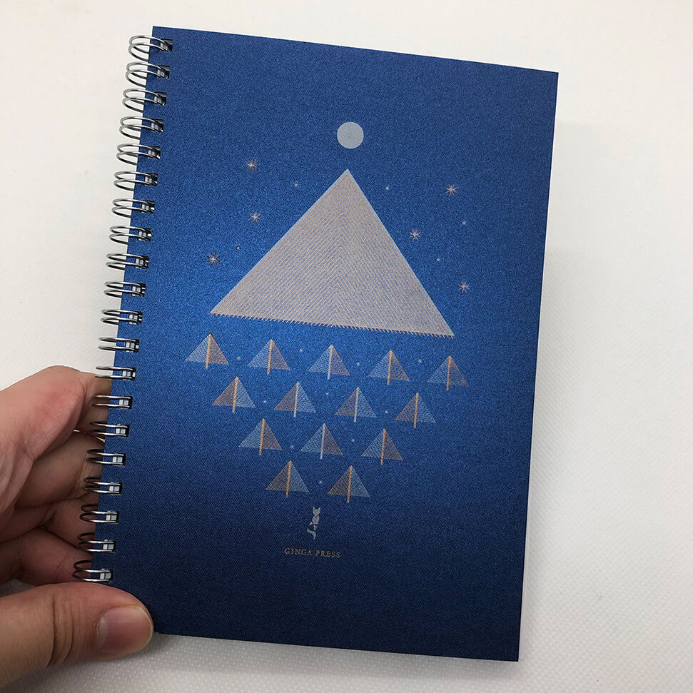 活版オーダーノート／銀雪帳 | まんまる〇通販部