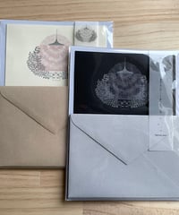 活版レターセット文香付き／薔薇の夜