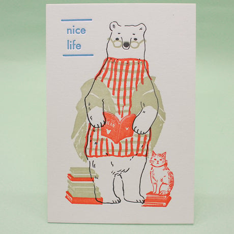 nice life　bear　【読書】