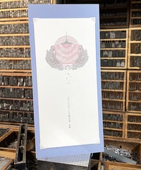 小さな文学カード/薔薇 <活字組版で季節の俳句>