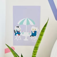 にゃ・ま・い・き倶楽部　ポストカード 『パーラー』
