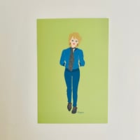 Raphina from "Sing Street" postcard