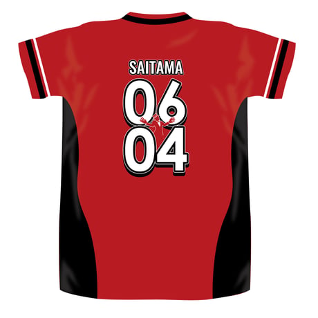 スターダスト☆レビュー　煩悩ライブさいたまご当地ユニフォームタイプTシャツ  レッド