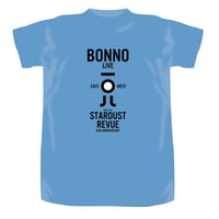 スターダスト☆レビュー　煩悩ライブTシャツ  サックスブルー