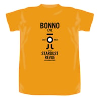 スターダスト☆レビュー　煩悩ライブTシャツ ゴールドイエロー