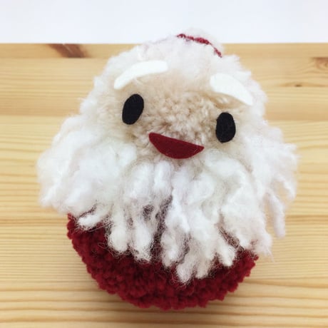 ぽんぽんのサンタさんオーナメント　1,500円