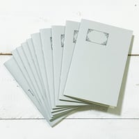 手帳と一緒に使える「別冊ノート」無罫 　1冊 400円