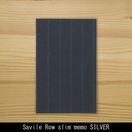Ｂ品・セビロメモ・シルバー（薄い5mm方眼メモ帳）1冊300円→200円