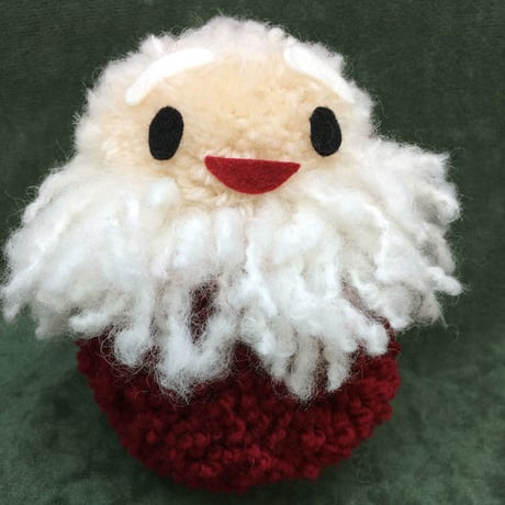 ぽんぽんのサンタさんオーナメント　1,500円