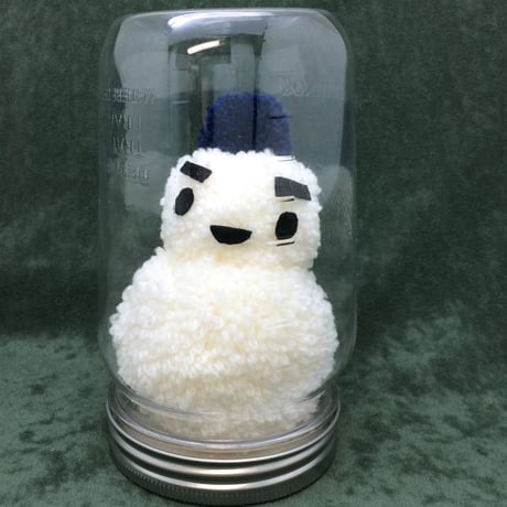 ぽんぽんのゆきダルさんオーナメント　1,500円
