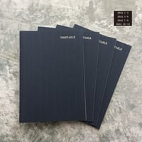 大人の時間割帳（日付なし）４冊セット　今だけ表紙シール2022プレゼント