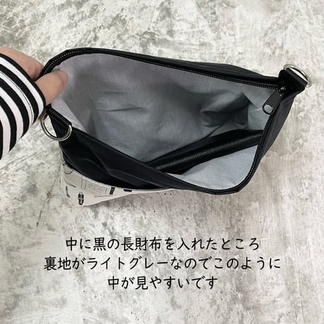しるすほとり×大人の時間割　出展者サコッシュにもなる手帳バッグとストラップ
