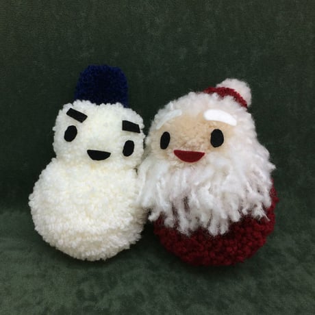 ぽんぽんのゆきダルさんオーナメント　1,500円